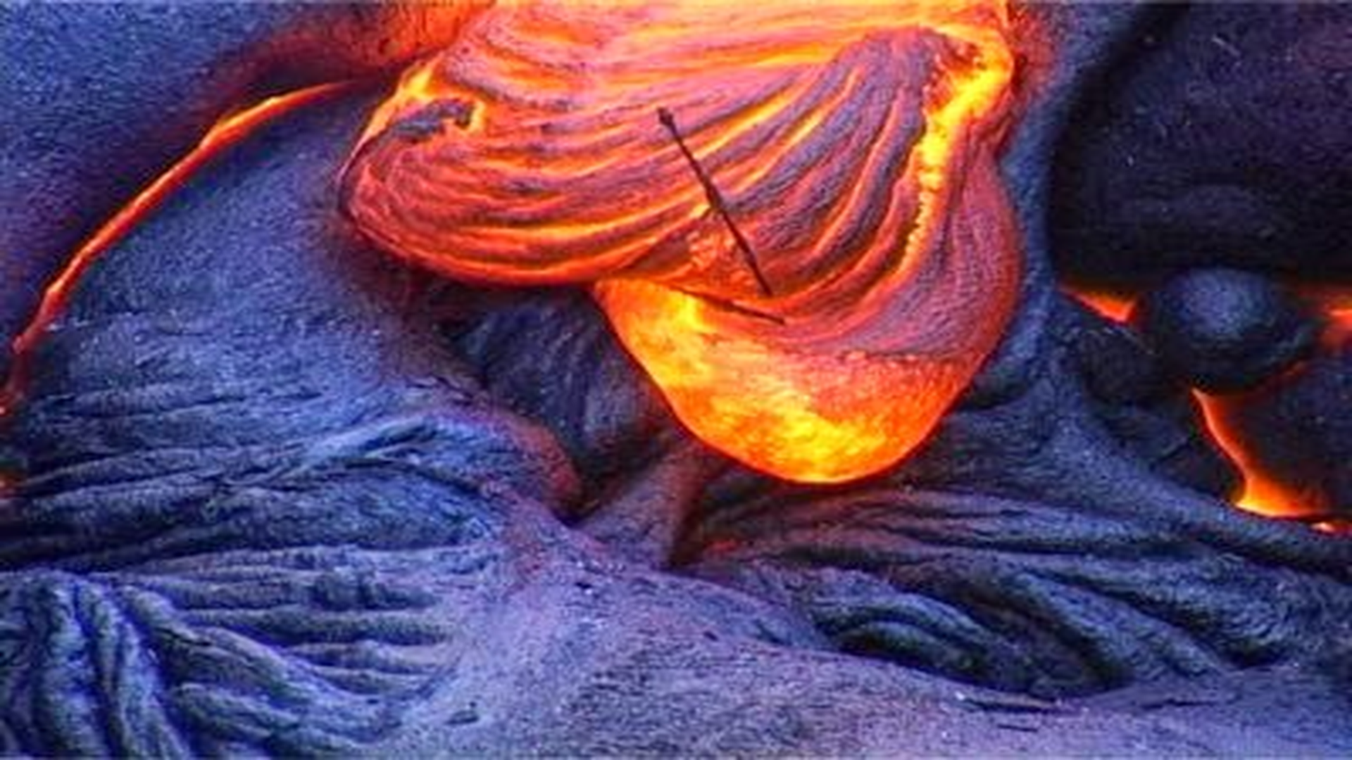 Flowing Lava